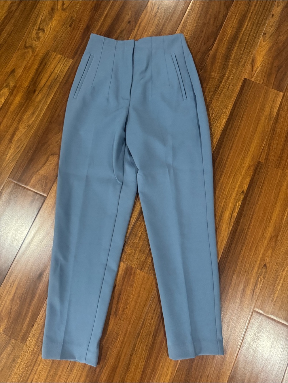 Tailored Light Blue Dress Pants
